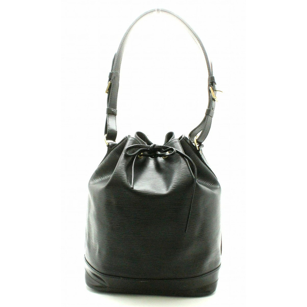 Louis Vuitton Epi Noe Shoulder Bag Leather Noir Black